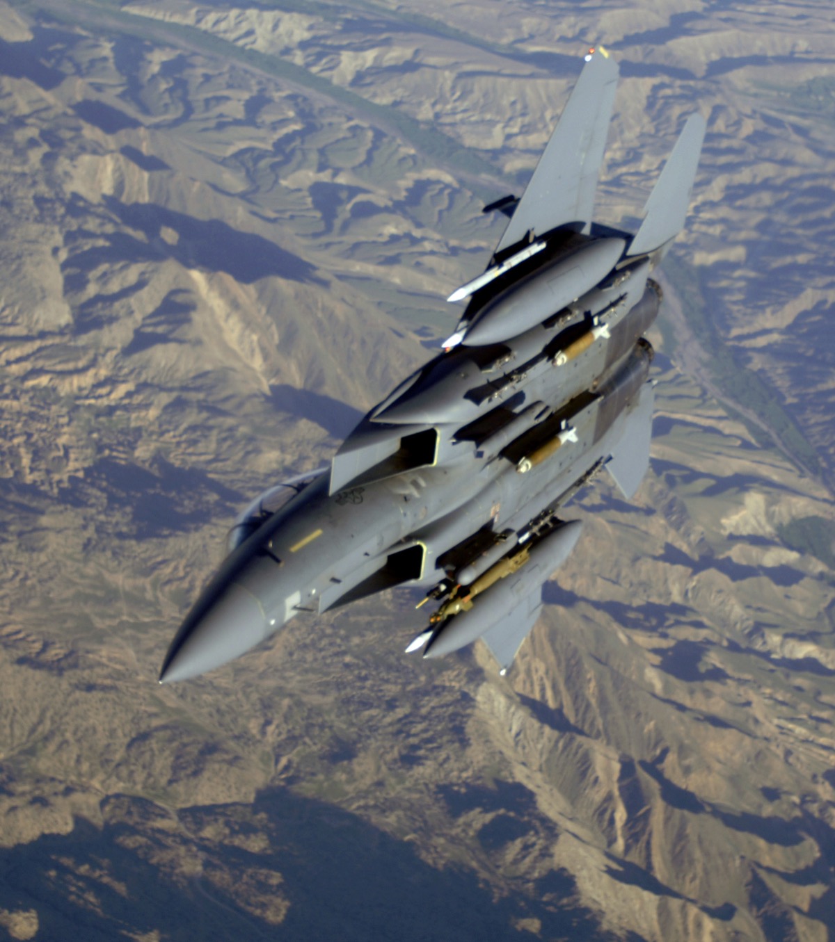 F-15E Strike Eagle over Afghanistan