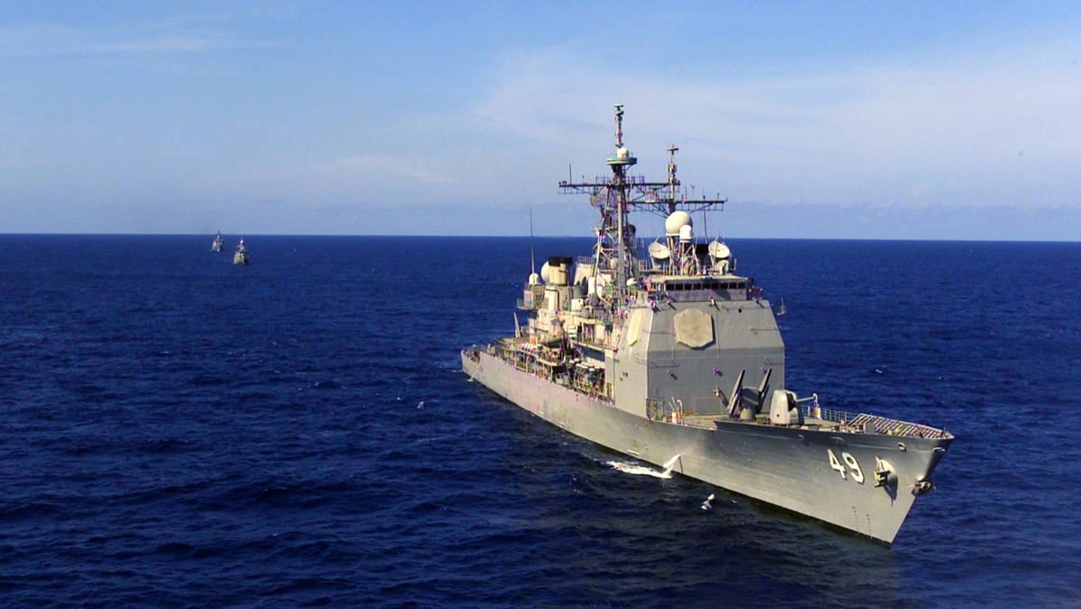 USS Vincennes (CG-49), the Aegis cruiser that shot down Iran Air Flight 655